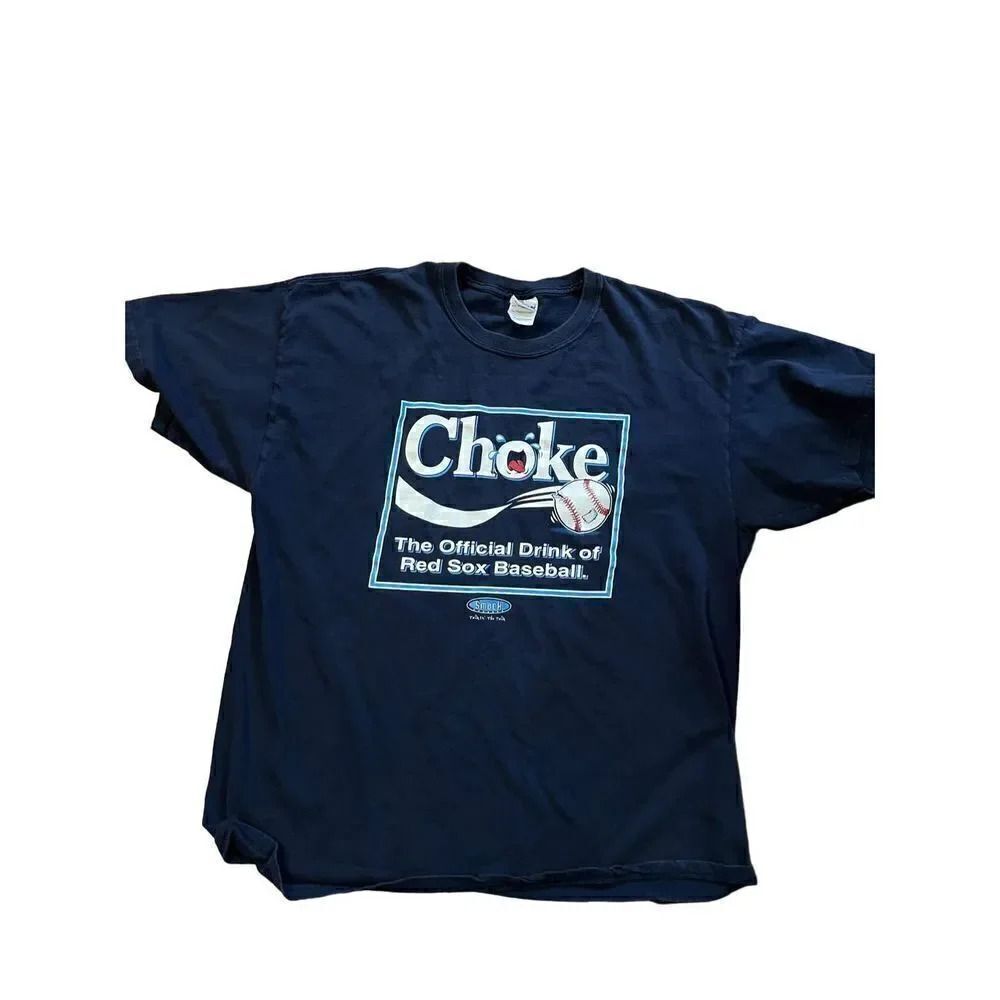 Choke Boston Red Sox funny tee XL